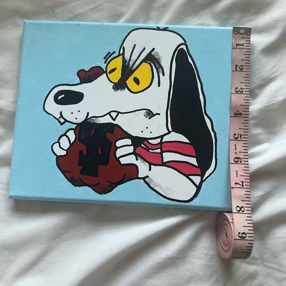 Bad Snoopy painting - Picture 4 of 4